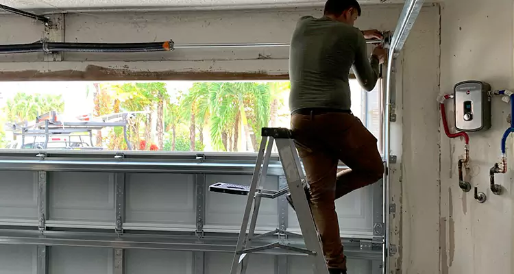 Garage Door Tension Spring Replacement in Temple Terrace, FL