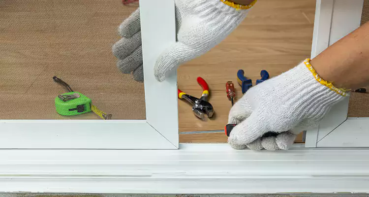 Sliding Glass Door Off Rails Repair in Temple Terrace, FL
